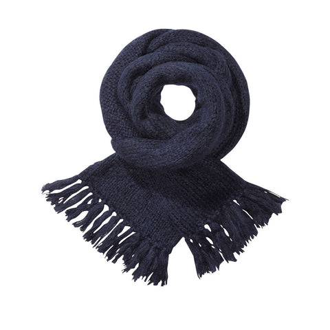 Scotch and Soda Oversized Scarf in Navy
