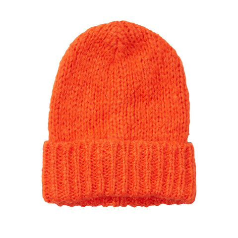 Scotch and Soda Oversized Beanie in Tangerine