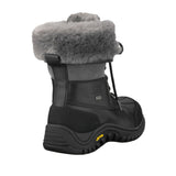 UGG Australia Women's Adirondack Leather Boot in Black/Grey