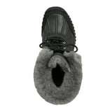 UGG Australia Women's Adirondack Leather Boot in Black/Grey