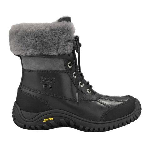 UGG Australia Women's Adirondack Leather Boot in Black/Grey